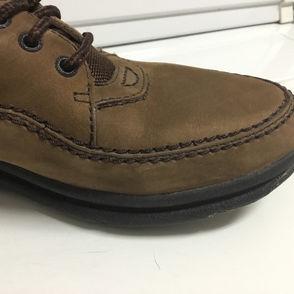 Rockport womens brown leather comfort walking shoes / Like New! - Picture 8 of 15
